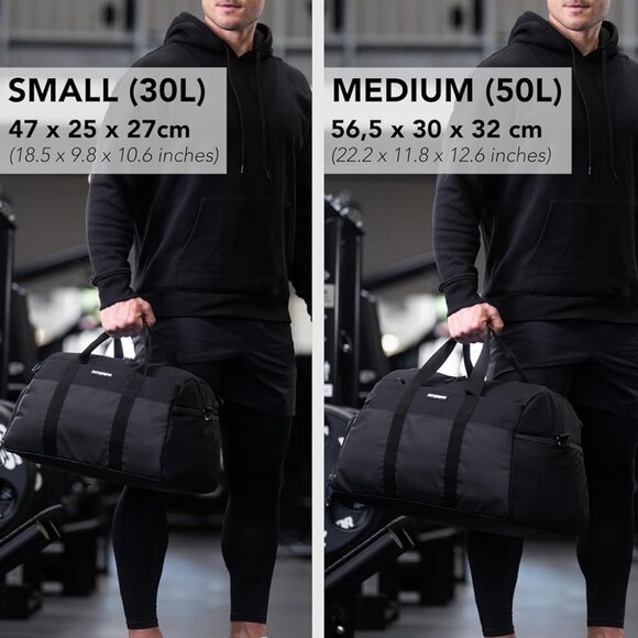 Gym Bag V2 for Men and Women with Shoe & Wet Compartment - Duffle Bag for Travel - Picture 4 of 8